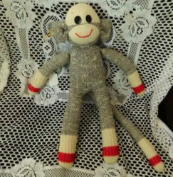 sock monkey 1